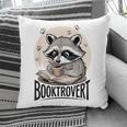 Booktrovert Raccoon Reading And Coffee For Book Lover Pillowcase
