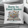 Born To Read Books Forced To Read Emails Book Lover Pillowcase