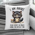 Cat Glasses Coffe Books I Am Awake Please Respect My Privacy Pillowcase Cat Glasses Coffe Books I Am Awake Please Respect My Privacy Pillowcase