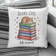 Cats Books Lover Men Women Pillowcase Cats Books Lover Men Women Pillowcase