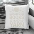 Cats Books And Yarn Crocheter Crocheting Pillowcase Cats Books And Yarn Crocheter Crocheting Pillowcase