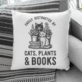 Cats Plants And Books Shirt Plant Lover Gardening Pillowcase Cats Plants And Books Shirt Plant Lover Gardening Pillowcase