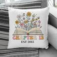 Chapter 12 Years Old 12th Birthday Wildflower Book Lover Pillowcase Chapter 12 Years Old 12th Birthday Wildflower Book Lover Pillowcase