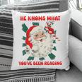 Christmas Bookish He Knows What You'Ve Been Reading Women Pillowcase Christmas Bookish He Knows What You'Ve Been Reading Women Pillowcase