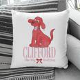 Clifford The Big Red Dog Pink Text With Bow Illustrated Book Pillowcase Clifford The Big Red Dog Pink Text With Bow Illustrated Book Pillowcase