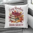 Cozy Readers Book Society Fall Autumn Floral Pumpkin Season Pillowcase Cozy Readers Book Society Fall Autumn Floral Pumpkin Season Pillowcase