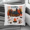 Cozy Reading Cabin Retreat Fall Bookish Autumn Cozy Reader Pillowcase
