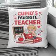 Cupid's Favorite Math Teacher Valentine Reading Book Women Pillowcase Cupid's Favorite Math Teacher Valentine Reading Book Women Pillowcase