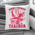 Cupid's Favorite Teacher Valentines Day Heart Book Lover Pillowcase