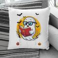 Cute Ghost Reading Book Retro Halloween Librarian Pillowcase Cute Ghost Reading Book Retro Halloween Librarian Pillowcase