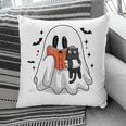 Cute Halloween Ghost Reading Book Pillowcase
