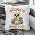 Cute Halloween Teacher Librarian Mummy Reading Books Pillowcase