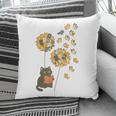 Cute Reading Cat With Kitten Dandelion Flowers Book Lover Pillowcase Cute Reading Cat With Kitten Dandelion Flowers Book Lover Pillowcase