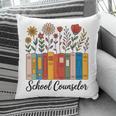 Cute Wildflower Book School Counseling Life School Counselor Pillowcase Cute Wildflower Book School Counseling Life School Counselor Pillowcase