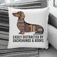 Dachshund Dog Dachshund Decor Books Nerds Dachshund Pillowcase