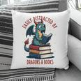 Dark Romance Romantasy Easily Distracted By Dragons & Books Pillowcase Dark Romance Romantasy Easily Distracted By Dragons & Books Pillowcase
