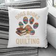 Dogs Books And Quilting Pillowcase Dogs Books And Quilting Pillowcase