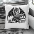 Dragon Reading Book Bookworm Books Dragon Learning Pillowcase