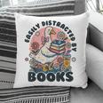 Easily Distracted By Books Read Goose Lover Bookworm Reading Pillowcase