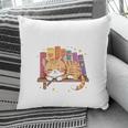 Easily Distracted By Cats And Books Cute Cat Sleeping Girls Pillowcase Easily Distracted By Cats And Books Cute Cat Sleeping Girls Pillowcase