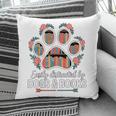Easily Distracted By Dogs And Books Reading Pillowcase