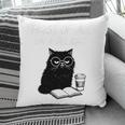First Of All I’m A Delight Cute Cat Books Coffee Humor Pillowcase
