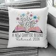 Floral Book A New Chapter Begins Retired 2026 Retirement Pillowcase Floral Book A New Chapter Begins Retired 2026 Retirement Pillowcase