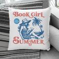 Girl Reading Book Summer Beach Vacation For Book Lover Pillowcase