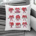 Heart Holding Reading Books Valentine Teacher Book Lover Pillowcase Heart Holding Reading Books Valentine Teacher Book Lover Pillowcase