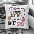 Iced Coffee & Reading Smut Books Girly Spicy Novels Pillowcase Iced Coffee & Reading Smut Books Girly Spicy Novels Pillowcase