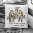 It's A Good Day To Read A Book Frog Toad Pillowcase It's A Good Day To Read A Book Frog Toad Pillowcase