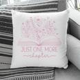Just One More Chapter Bookish Book Reading Bright Hot Pink Pillowcase