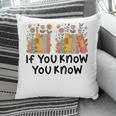 If You Know You Know 6 7 Reading Books Merry Christmas Pillowcase