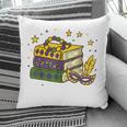 Mardi Gras Book Lover Reading Reader Men Women Kids Pillowcase