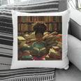 Melanin Afro Women Educated Reading Book History Girls Pillowcase