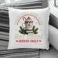 North Pole Book Club Hot Cocoa Librarians Bookish Christmas Pillowcase