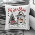 North Pole Book Club Book Lover Bookish Bookworm Christmas Pillowcase