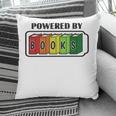 Powered By Books Bookworm Librarian Reading Pillowcase