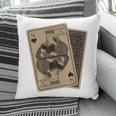 Queen Of Books Playing Card Aesthetic For Book Lovers Premium Tri-Blend Pillowcase