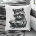 Raccoon With Book Cute Raccoons Reading Books Pillowcase