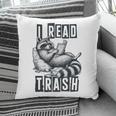 Racoon Reading Spicy Smutty Book Booktok I Read Trashy Books Pillowcase