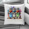 Racoons Trash Reader Book Lover Romantic Novels Premium Pillowcase Racoons Trash Reader Book Lover Romantic Novels Premium Pillowcase