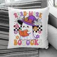 Read More Books Ghost Reading Book Teacher Halloween Pillowcase
