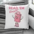 Read 'Em Western Cowgirl Retro Groovy Reading Books Pillowcase Read 'Em Western Cowgirl Retro Groovy Reading Books Pillowcase