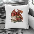 I Read Because Roasting People Is Frowned Upon Dragon Book Premium Tri-Blend Pillowcase