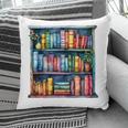 Reading And Bookcase Magic Book Premium Pillowcase