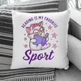 Reading Is My Favorite Sport Saying Quote Book Lovers Pillowcase