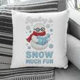 Reading Is Snow Much Fun Book Lover Winter Snowman Humor Pillowcase Reading Is Snow Much Fun Book Lover Winter Snowman Humor Pillowcase