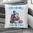 Reading Is Snow Much Fun Christmas Xmas Book Reading Pillowcase