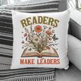 Reading Squad Book Lover Bookish Floral Readers Make Leaders Pillowcase